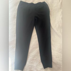 RERUN MENS BLACK JOGGERS-Size Large